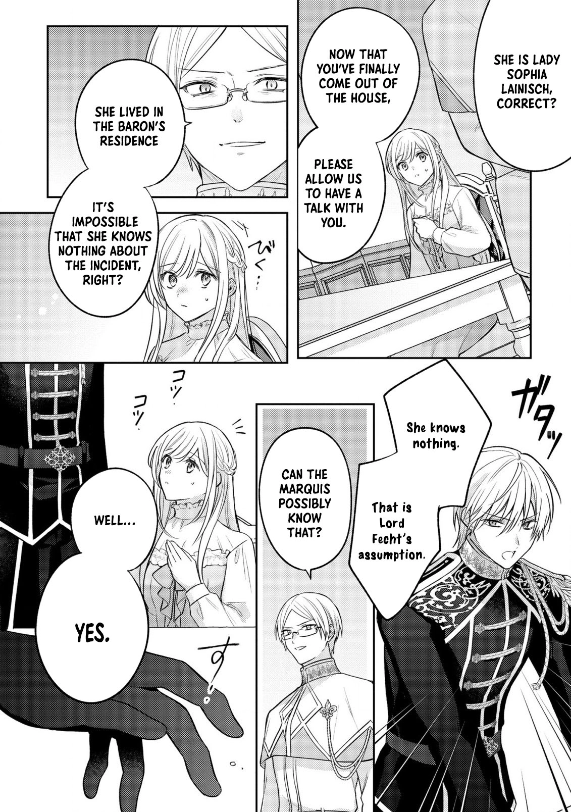 Suterare Danshaku Reijou wa Kuro Kishi-sama no Okiniiri Chapter 18 - . Page 2